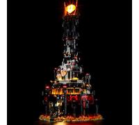 MENZAVA Kit di Illuminazione a LED Compatibile con LEGO 10333 Il Signore degli Anelli: Barad-dûr Icons Modello da Costruire - Set di luci per a LED Il Modello (Non includere Il Modello)