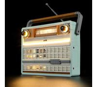 MENZAVA Kit di Illuminazione a LED Compatibile con LEGO 10334 Radio vintage Icons Modello da Costruire - Set di luci per a LED Il Modello (Non includere Il Modello)