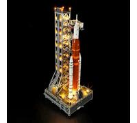 MENZAVA Kit di Illuminazione a LED Compatibile con LEGO 10341 Sistema di lancio spaziale NASA Artemis Icons Modello da Costruire - Set di luci per a LED Il Modello (Non includere Il Modello)