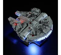 MENZAVA Kit di Illuminazione a LED Compatibile con LEGO 2024 Millennium Falcon Star Wars 75375 Modello da Costruire - Set di luci per a LED Il Modello (Non includere Il Modello)