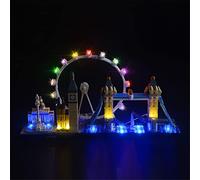 MENZAVA Kit di Illuminazione a LED Compatibile con LEGO 21034 Londra Architecture Modello da Costruire - Set di luci per a LED Il Modello (Non includere Il Modello)