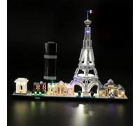 MENZAVA Kit di Illuminazione a LED Compatibile con LEGO 21044 Parigi Architecture - Set di Luci per Il Modello da Costruire (Non Incluso)