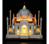 MENZAVA Kit di Illuminazione a LED Compatibile con LEGO 21056 Taj Mahal Architecture Modello da Costruire - Set di luci per a LED Il Modello (Non includere Il Modello)
