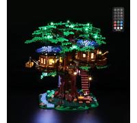 MENZAVA Kit di Illuminazione a LED Compatibile con LEGO 21318 Casa sull’albero Ideas Modello da Costruire - Set di luci per a LED Il Modello (Non includere Il Modello)