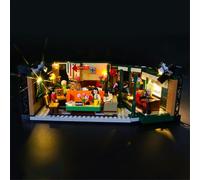 MENZAVA Kit di Illuminazione a LED Compatibile con LEGO 21319 Central Perk Ideas Modello da Costruire - Set di luci per a LED Il Modello (Non includere Il Modello)