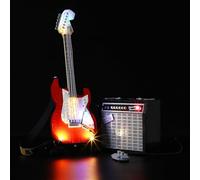 MENZAVA Kit di Illuminazione a LED Compatibile con LEGO 21329 Fender Stratocaster Ideas Modello da Costruire - Set di luci per a LED Il Modello (Non includere Il Modello)