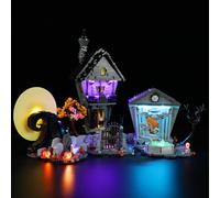 MENZAVA Kit di Illuminazione a LED Compatibile con LEGO 21351 Nightmare Before Christmas Disney di Tim Burton - Set di luci per a LED Il Modello (Non includere Il Modello)