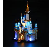 MENZAVA Kit di Illuminazione a LED Compatibile con LEGO 40478 Mini-castello Disney | Disney Modello da Costruire - Set di luci per a LED Il Modello (Non includere Il Modello)