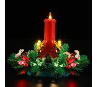 MENZAVA Kit di Illuminazione a LED Compatibile con LEGO 40743, Decorazione da tavolo natalizia - Set di luci per a LED Il Modello (Non includere Il Modello)