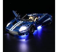 MENZAVA Kit di Illuminazione a LED Compatibile con LEGO 42154 Ford GT 2022 Technic Modello da Costruire - Set di luci per a LED Il Modello (Non includere Il Modello)