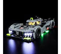 MENZAVA Kit di Illuminazione a LED Compatibile con LEGO 42156 PEUGEOT 9X8 24H Le Mans Hybrid Hypercar Technic Modello da Costruire - Set di luci per a LED Il Modello (Non includere Il Modello)
