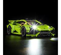 MENZAVA Kit di Illuminazione a LED Compatibile con LEGO 42161 Lamborghini Huracán Tecnica Technic - Set di Luci per Modello