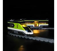MENZAVA Kit di Illuminazione a LED Compatibile con LEGO 60337 Treno passeggeri espresso City Modello da Costruire - Set di luci per a LED Il Modello (Non includere Il Modello)