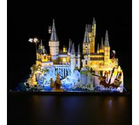 MENZAVA Kit di Illuminazione a LED Compatibile con LEGO 76419 Castello e parco di Hogwarts Harry Potter Modello da Costruire - Set di luci per a LED Il Modello (Non includere Il Modello)