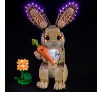 MENZAVA Kit di Illuminazione a LED Compatibile con LEGO Adorabile coniglio Creator 31162 Modello da Costruire - Set di luci a LED per Il Modello (Non includere Il Modello)