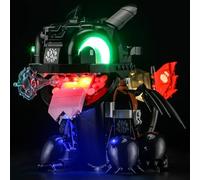 MENZAVA Kit di Illuminazione a LED Compatibile con LEGO Dragon Trainer: Sdentato Icons 10375 Modello da Costruire (Non includere Il Modello)