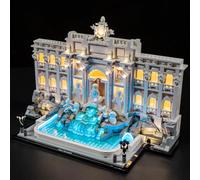 MENZAVA Kit di Illuminazione a LED Compatibile con LEGO Fontana di Trevi 21062 Architecture Modello da Costruire - Set di luci per a LED Il Modello (Non includere Il Modello)