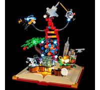 MENZAVA Kit di Illuminazione a LED Compatibile con LEGO L’evoluzione di STEM 21355 Ideas Modello da Costruire - Set di luci per a LED Il Modello (Non includere Il Modello)