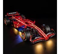 MENZAVA Kit di Illuminazione a LED Compatibile con LEGO Monoposto F1 Ferrari SF-24 42207 Technic Modello da Costruire - Set di luci per a LED Il Modello (Non includere Il Modello)