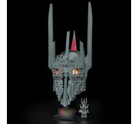 MENZAVA Kit Di Illuminazione LED Compatibile Con LEGO Elmo di Sauron 11373 (Modello Di Mattoncini Non Incluso)