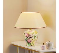 Menzel Living - lampada da tavolo floreale Menzel
