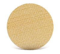 MENZER Ultranet Retine abrasive velcrate, 225 mm, p. Levigatrici per muri, Corindone nobile bianco (25 Pz.) G60