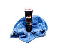 Menzerna TDA Metal Polish Set Alto wertigem incluso panno in microfibra, per acciaio inox, alluminio, Cromo, Rame, Argento in Plastica, di scarico, calandra, Modanature e posate, Rubinetti, gioielli