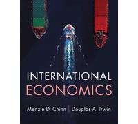 Menzie D. Chinn Douglas A. Irwin International Economics (Tascabile)