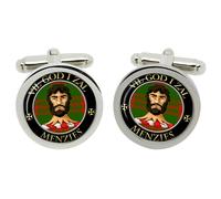 Menzies Clan Scozzese Gemelli IN Cromo Scatola