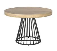 Menzzo Grivery Table, Rovere Chiaro, L110 x P110-160-210-260 x H76 cm