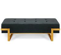 Menzzo Romantico Chic, Nero, L140 x T40 x H46 cm