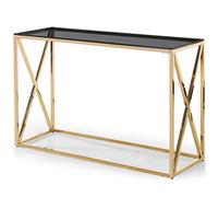 Menzzo Sydney Uffici e console, Vetro, Oro, 131