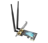 MEO Adattatore di rete wireless 300Mbps 2,4 GHz PCI-E scheda di rete WiFi 802.11n per PC desktop
