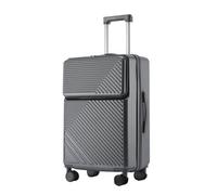 Meoky Il design ad apertura frontale del bagaglio a mano nel box da viaggio è dotato di un portabicchieri e di una grande rotella direzionale a 360° per il box da viaggio,4,22in