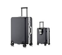 Meoky Valigia Valigia grande e rigida con ruote per il bagaglio a mano Leggero Durevole Serrature approvate TSA,7,20in