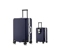 Meoky Valigia Valigia grande e rigida con ruote per il bagaglio a mano Leggero Durevole Serrature approvate TSA,5,20in