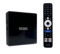 MEon1 TV Box Android 14.0 Amlogic S905X5M 2GB RAM 32GB ROM WiFi6 Ethernet 100M USB 2.0 BT5.2 Supporto HEVC H.265 AV1 VP9 H.265 4K HDR Box