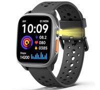 meoonley Smartwatch per Bambini, Activity Tracker da 1.5" per Ragazzi, monitoraggio benessere e sonno, Frequenza Cardiaca, Giochi di puzzle, Funziona Senza App/Telefono, Regalo per Ragazzi 6-15 Anni