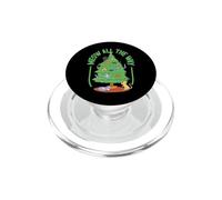 Meow All The Way - Funny Cats - Xmas Tree - Cute Pets PopSockets PopGrip per MagSafe
