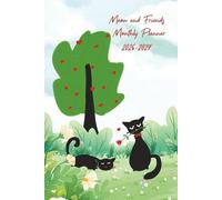 Meow and Friends Monthly Planner 2026-2027: 24 Month Schedule Organizer 2 year Calendar and Holiday, Compact Size ,Cat Lover, Colorful Design
