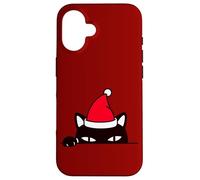 Meow Cat Christmas Cool Novelty Graphic Tees & Cool Designs Custodia per iPhone 16