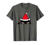 Meow Cat Christmas Cool Novelty Graphic Tees & Cool Designs Maglietta