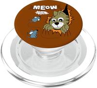 Meow Finding Mouse, Cats & Mice Illustration Graphic Designs PopSockets PopGrip per MagSafe