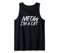 Meow I'm A Cat - Costume di Halloween da uomo, donna, ragazza e bambino Canotta