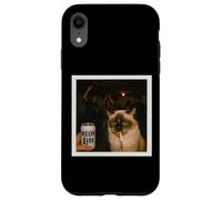 Meow Lite Gatto da Festa Meme - Stupid Brainrot Gen Z Custodia per iPhone XR