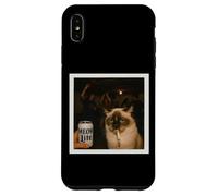 Meow Lite Gatto da Festa Meme - Stupid Brainrot Gen Z Custodia per iPhone XS Max