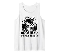 Meow Magic Eccentrico Spirits Amante Gatto Felino Pet Meow Love Cat Canotta