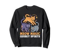 Meow Magic Eccentrico Spirits Amante Gatto Felino Pet Meow Love Cat Felpa
