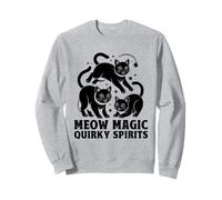 Meow Magic Eccentrico Spirits Amante Gatto Felino Pet Meow Love Cat Felpa