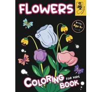 Meow Meow Camma Flower Coloring Book for Kids (Tascabile)